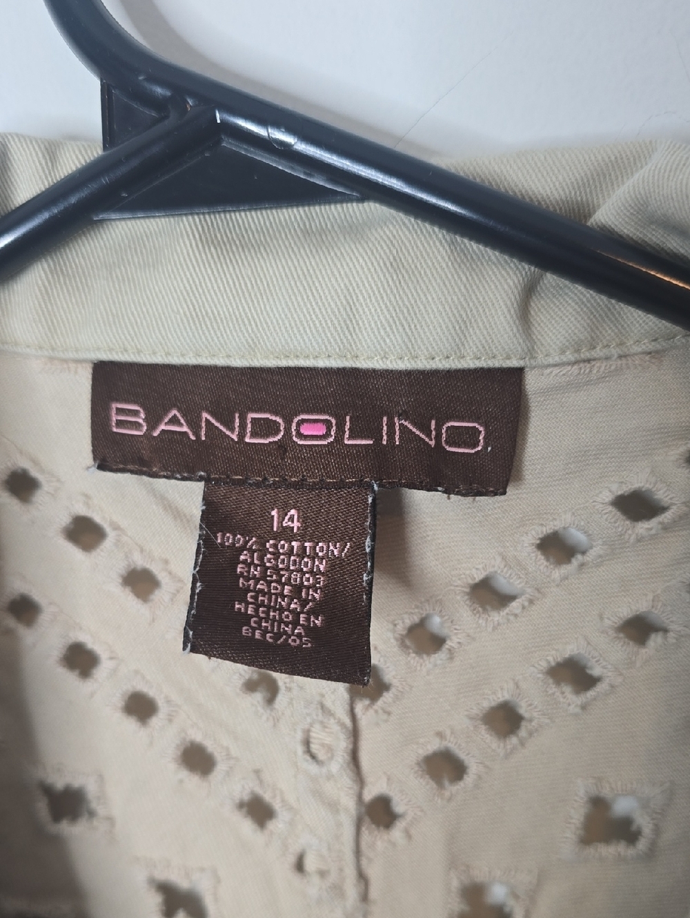 Vintage Beige Cutout Detail Lightweight Jacket – Boho Chic Blazer - Picture 5 of 6